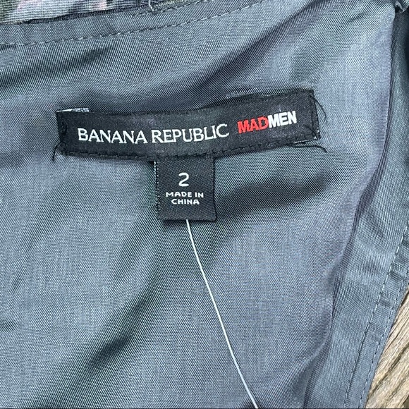 ✴️ New ~ Banana Republic Mad Men Begonia Cocktail Dress Size 2 - Picture 14 of 16